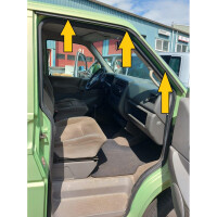 T4 Türdichtung Vorne Oben Rechts Verglnr. 7D0837762B Ex