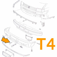 T4, T5, T6 bumperschroef voorzijde orig.VW 6N0807199 5