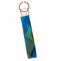 Westfalia key Ring (Large), blue gallery