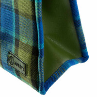 Westfalia big Handbag in blue plaid 6