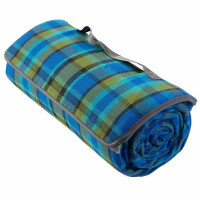 Picnic Blanket Westfalia Blue Plaid gallery