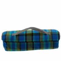 Picknick Decke im Westfalia Look, blau 2