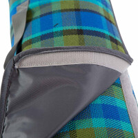Picknick Decke im Westfalia Look, blau 3