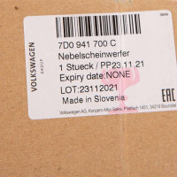 T4 mistlamp rechts, orig. VW, 7D0941700C 6