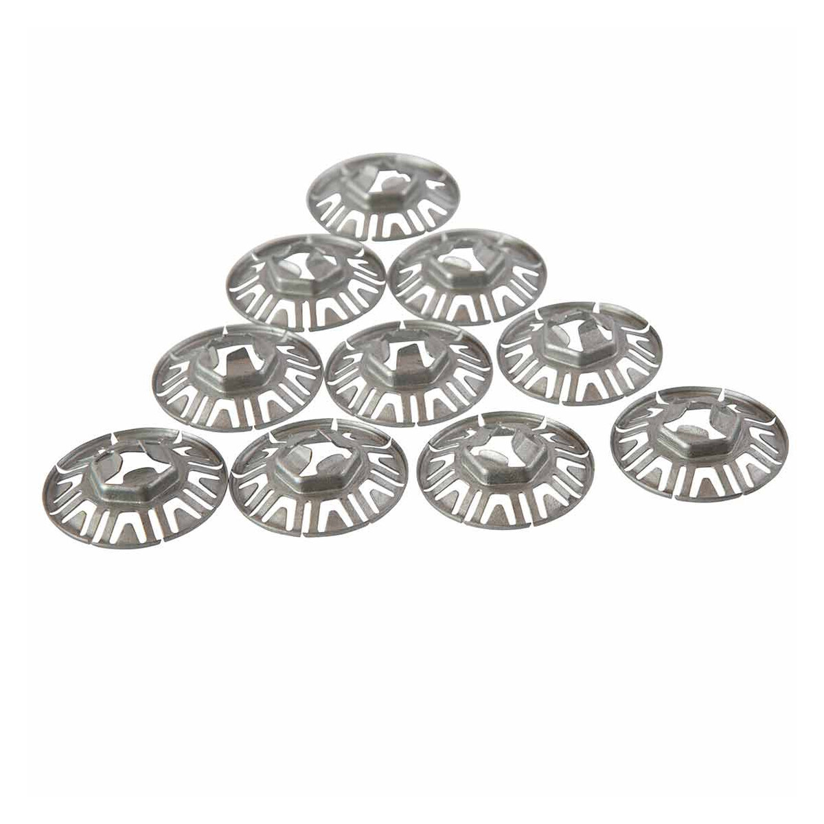 50 Stück Hitzeschild Reparatur-Set - Kfz Schutzplatten Metall