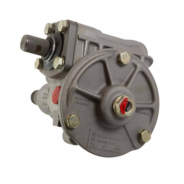 Type2 bay steering box, rebuilt, 8.72 - 7.79, Top, OEM