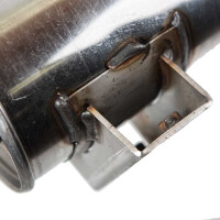 T3 Edelstahl Auspufftopf für JX Motor neue (geschraubte