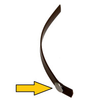 T2 Druckknopf Vorhangschlaufe 2-teilig 2
