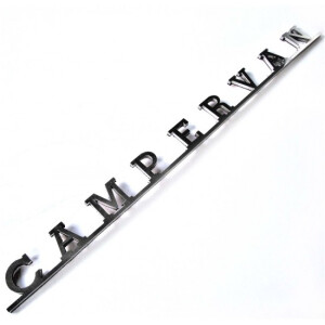 Type2 Split Bay script badge CAMPERVAN