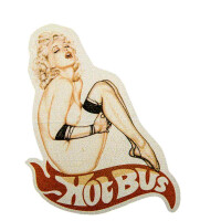 Sticker Hot Bus mit Pin Up Girl gallery
