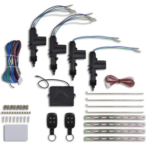 Universal central door locking kit