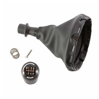 T5 T5.1 Schaltsack Schaltmanschette schwarz/schwarz 6 Gang, 