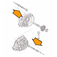 T5 Steckwelle links / rechts, 6 Gang, 4.03 - 8.15, Meyle, Ve