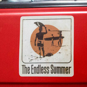 Sticker The Endless Summer Surfer Strand Vintage