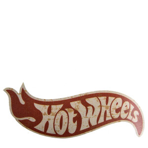 Sticker Hot Wheels 70er jaren GROOT