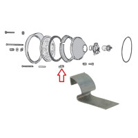 Type2 Clamp, headlight lens, 8.67-7.73 311941125-A 2