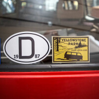 T3 sticker Yellowstone Park Wyoming, Montana & Idaho 5