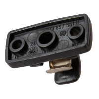 T5 T6 Halter Sonnenblenden schwarz, Original VW, Verglnr. 3B