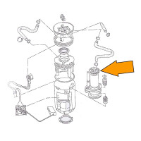 T4 Benzinpumpe Kraftstoffpumpe AAC AAF 3,0 bar, Verglnr. 357