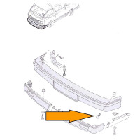 T3 Zylinderschraube GFK Stoßstange Vorne Orig. VW Verg