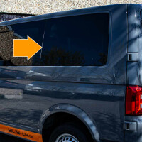VW T5 und T6 Fenster hinten links getönt kurzer Radstan