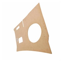 Type2 split Kick panels  8.63 - 7.67 MDF Top 3