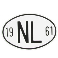 Nationaliteitsplaatje NL 1961 gallery
