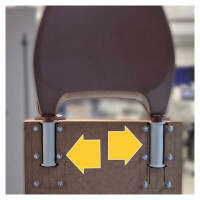 T2 Halter Set für Kopfstütze Schlafbank 8.67 - 7.7