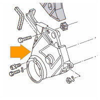 T4 toothed belt cover OEM-nr. 026 109 175A 4