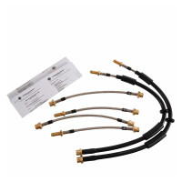 T5 Fischer braided steel brake line set 1