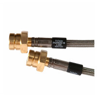 T5 Fischer braided steel brake line set 2