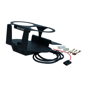 Type2 Bay USB charger, cup/phone holder for ashtray