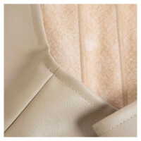 Type2 bay seat upholstery 08/1967-07/1973 off white 1/2 and 
