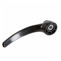 Type2 bay Sliding Door Inner Handle, black, 8.67 - .7.73, To
