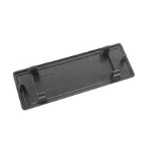 T3 radio afdekplaatje zwart orig. VW, 251857233 01C 2