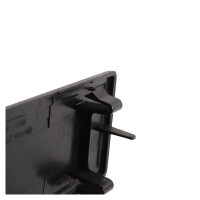 T3 radio afdekplaatje zwart orig. VW, 251857233 01C 3