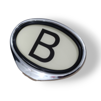 B badge verlicht 12V (Belgie/Belgique)