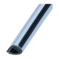 Chrome moulding for roof - 640cm (plastic) 2