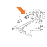 T4 Front Lower track control arm rear bush 12mm 9.90 - 5.91 