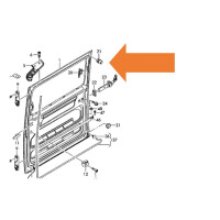 T4, T5 / T6 Rubber buffer sliding door partnr. 867827500 A 4
