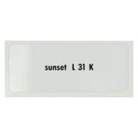 Sticker L 31 K, Sunset red