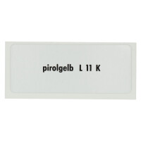 Sticker L 11 K, Oriole yellow gallery