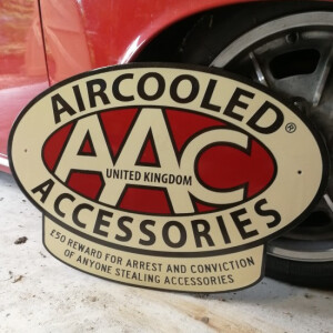 AAC enamel sign – new