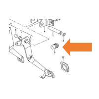 T25 Rubber stop clutchpedal brakepedal orig. VW OEM partnr. 