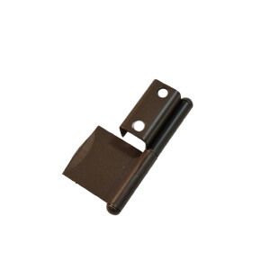 T25 Westfalia left cupboard door hinge brown 16mm NOS...