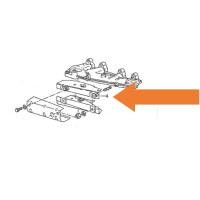 T25 heat shield manifold JX upper OEM; partnr.  068253283 3