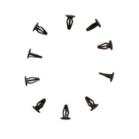 T25 Brown Trim Clips 10 Pieces for Tailgate and Side...
