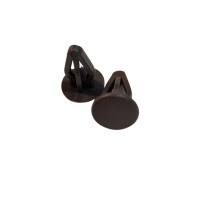 T25 Brown Trim Clips 10 Pieces for Tailgate and Side Panels 