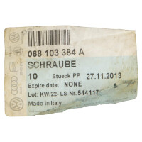 T3 und T4 Zylinderkopfschraube VW Original Verglnr. 06810338