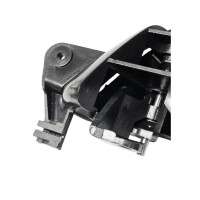 T5 Inner door release handle right, black 2003 - 2015 OEM pa